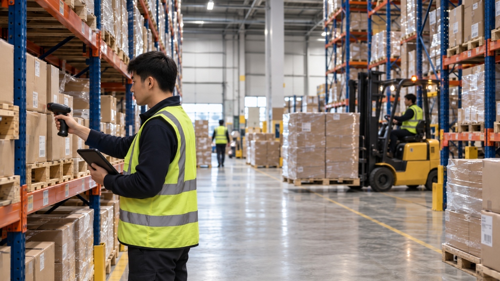 LUTE FOOTWEAR Finished Goods Warehouse and Container Loading Staging