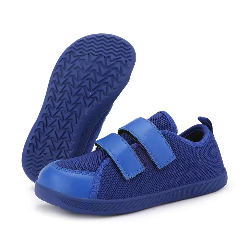LT-D8QJD2509 Wholesale Custom Girls Boys Wide Toe Walking Shoes - LUTE Footwear OEM Jinjiang